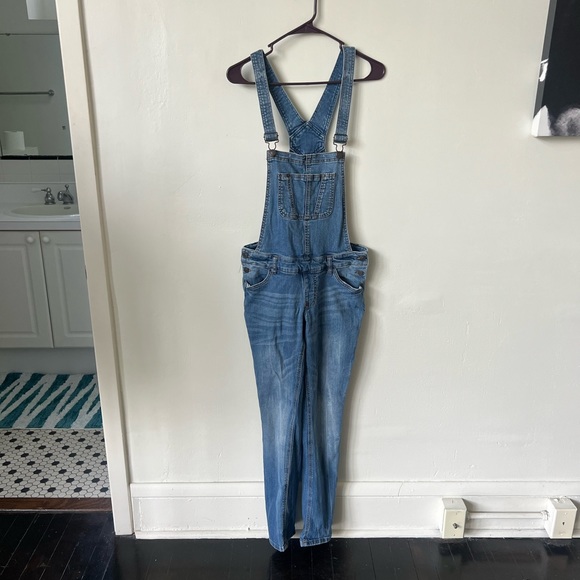 Mossimo Denim Overalls Skinny Fit - Picture 2 of 6
